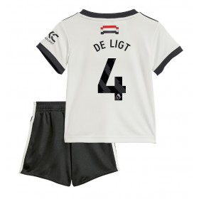 Manchester United Matthijs de Ligt #4 3rd Trikot 2024-25 Kurzarm (+ kurze hosen)